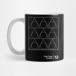 Pyramids - Frank Ocean - Minimalist Graphic Design Artwork Mug